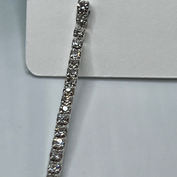 Baubles Chandelier Austrian Crystal Silver Earrings $12 EA or Bundle 3/$20 - Picture 6 of 8